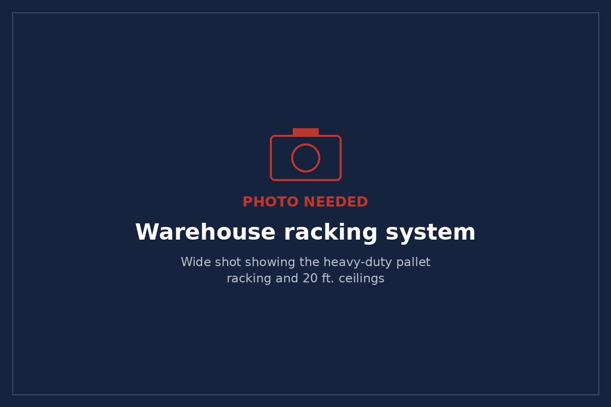 Marcador de posición — foto del sistema de racks próximamente